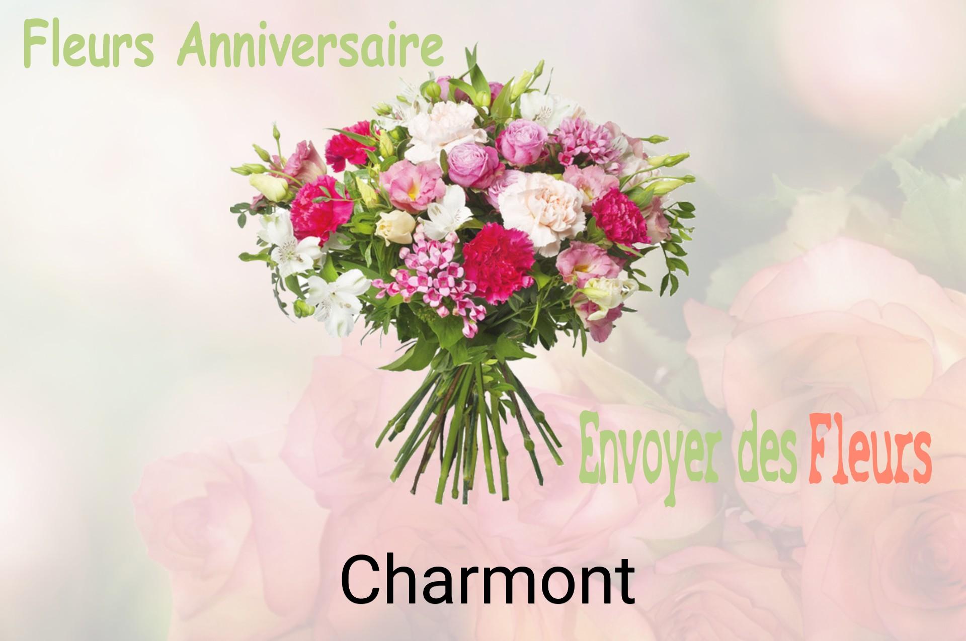 Bouquet de fleurs d’anniversaire livré à Charmont